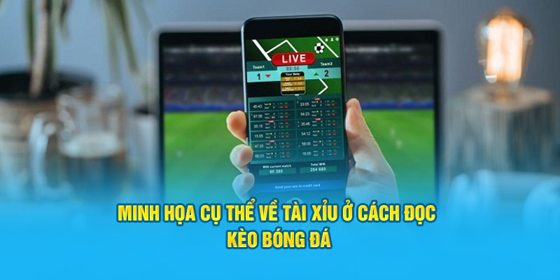 Cách Đọc Kèo Bóng Đá: Hướng Dẫn Chi Tiết Cho Tân Cược Thủ 4 Minh họa cụ thể về tài xỉu ở cách đọc kèo bóng đá